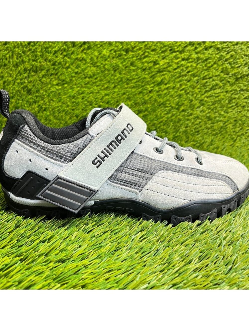 Shimano SH-MT40WL Mens Size 7.5 Gray Black Athletic Outdoor Cycling Shoes